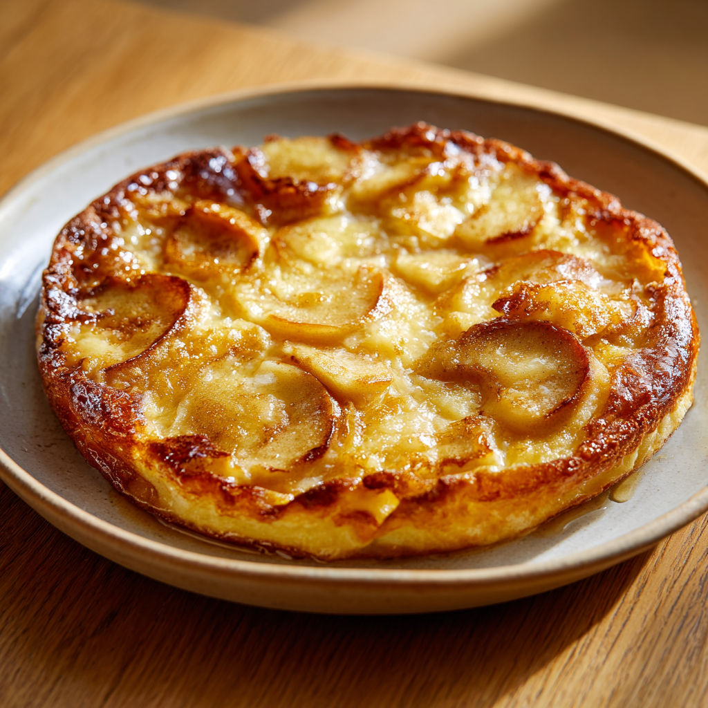 Crépiau d’Automne aux Pommes Caramélisées.