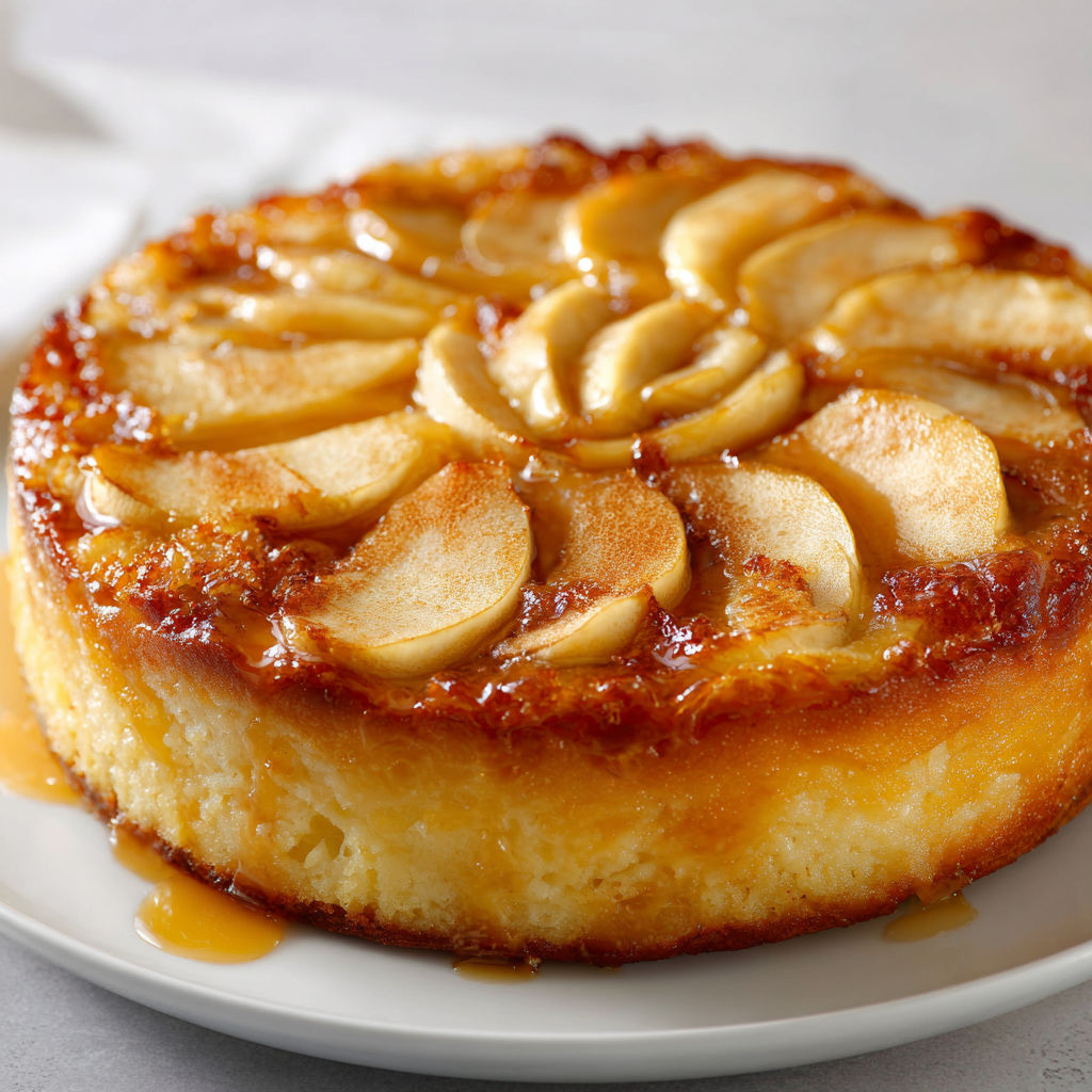 Flan alsacien aux pommes caramélisées et pâte légère, idéal pour le goûter.
