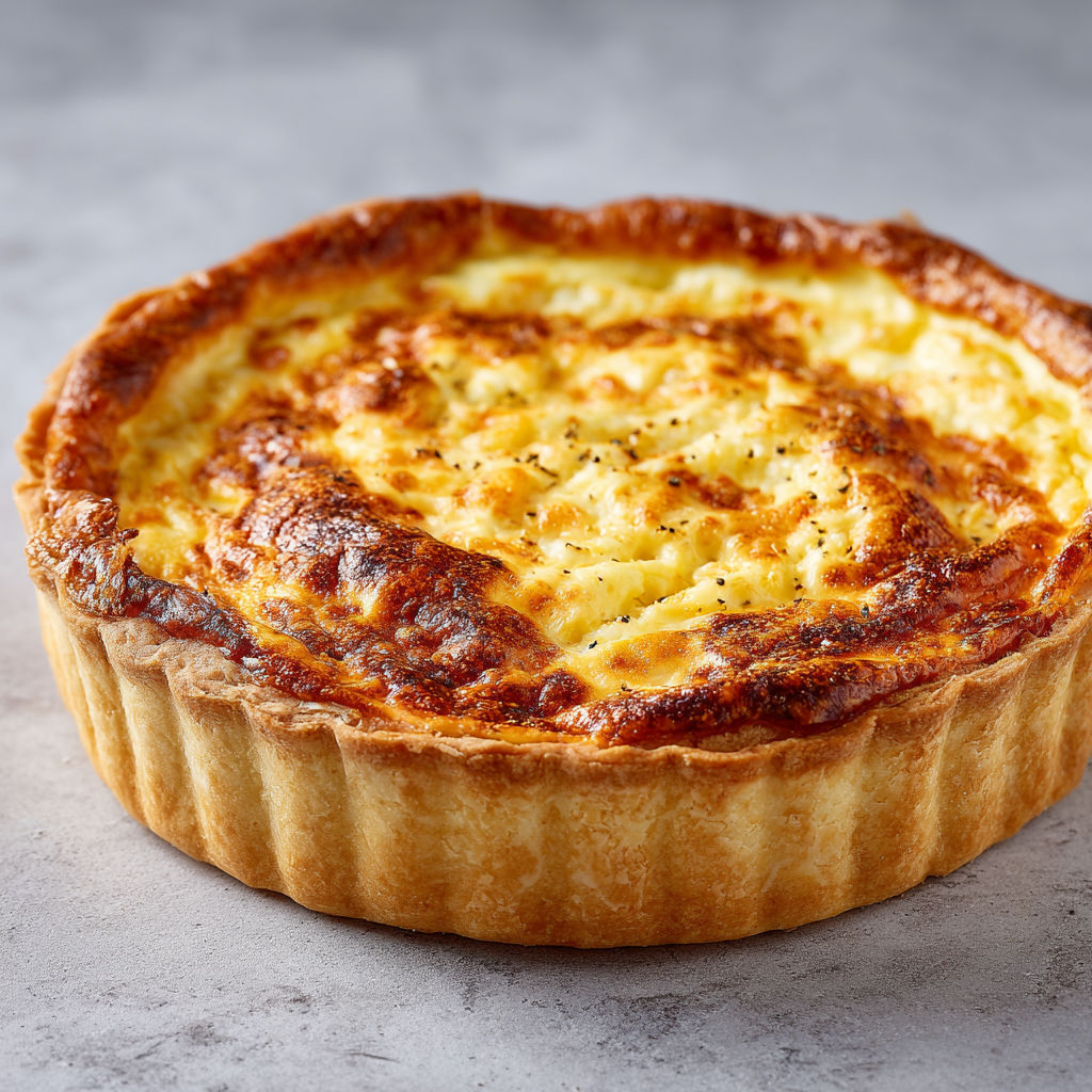Quiche Soufflée : La Recette Légère et Aérienne au Fromage et Muscade.