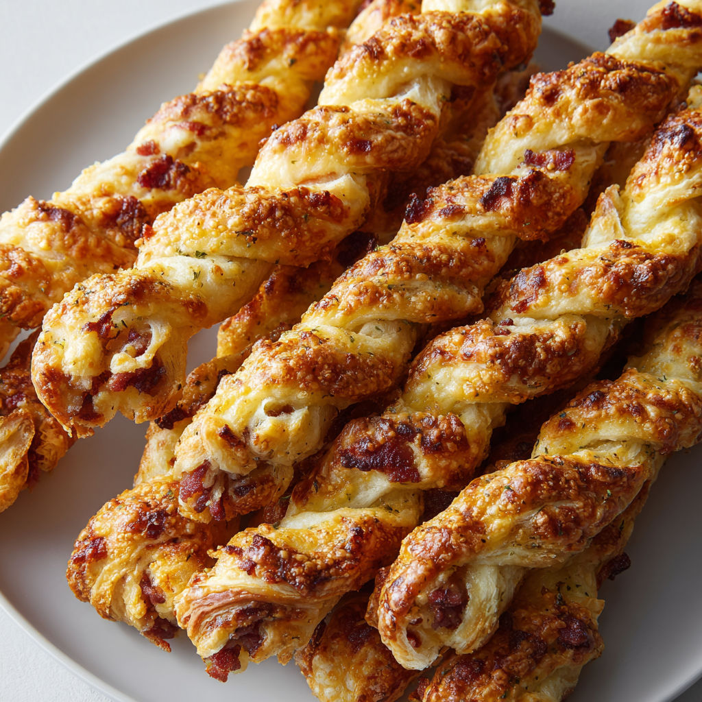 Torsades feuilletées pour vos apéros.