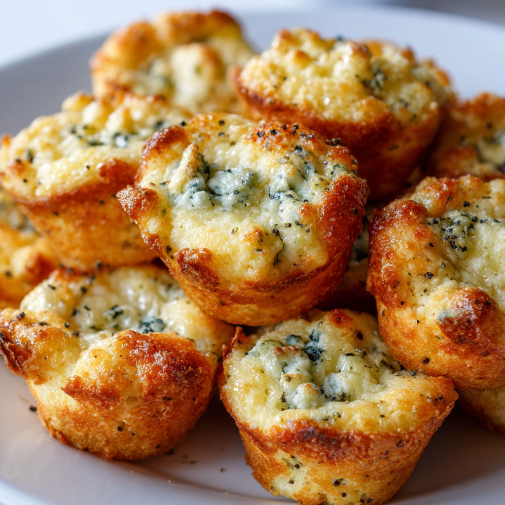 Bouchées Moelleuses au Roquefort et Emmental : Le Succès Assuré à l’Apéro.