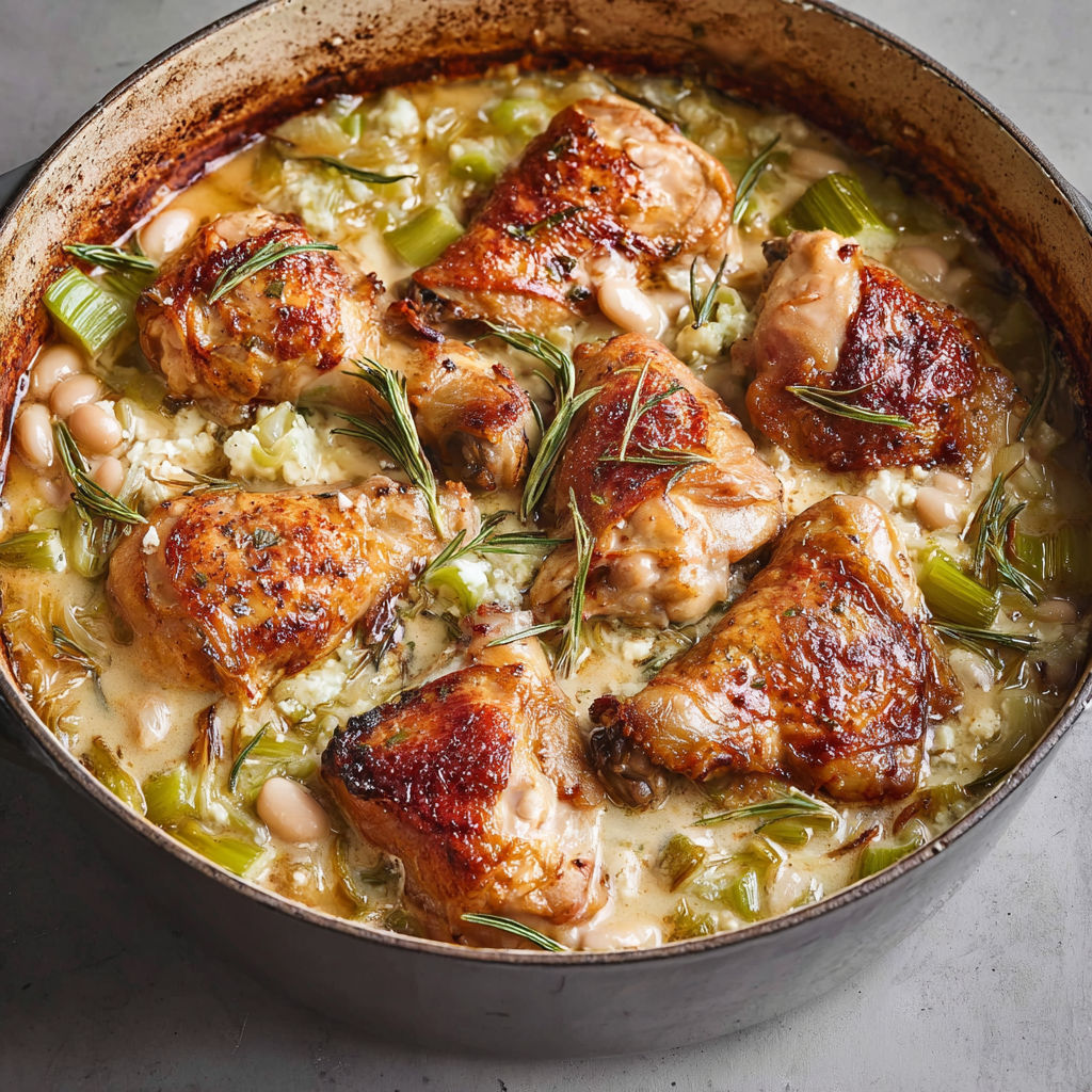 Le poulet rôti de Jamie Oliver est un plat délicieux et savoureux, composé de poulets rôtis avec des légumes et des herbes fraîches.