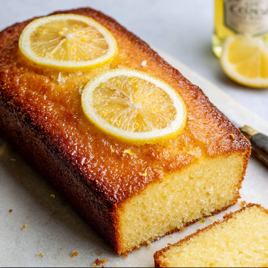 Cake moelleux citron-pavot à l’huile d’olive de Menton.