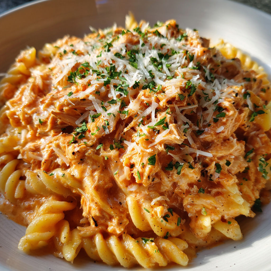 Une recette de Pâtes au Thon : Crémeuses et Réconfortantes.