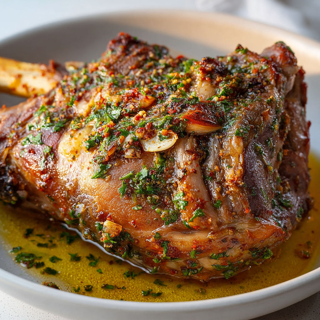 Agneau rôti aux notes de cumin et citron, recette généreuse et pleine de caractère.