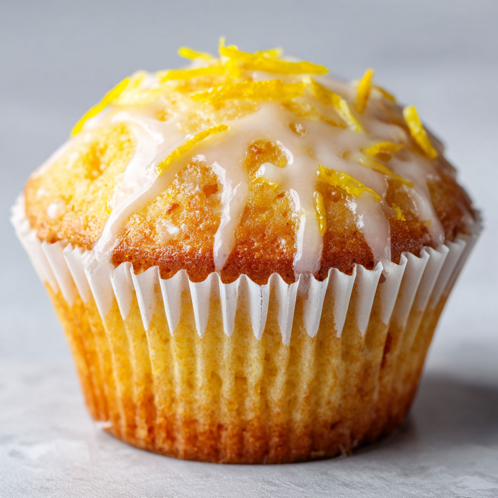 Mini cakes citronnés à cœur coulant, légers et dorés, parfaits pour une pause sucrée rapide.