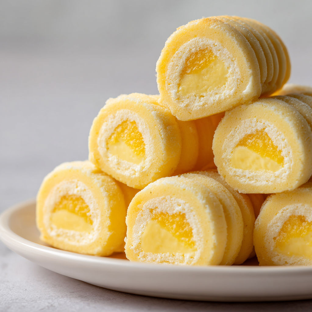 Pâtisserie artisanale sucrée composée de pâte d’amande parfumée au citron et d’un cœur onctueux riche en jaune d’œuf.