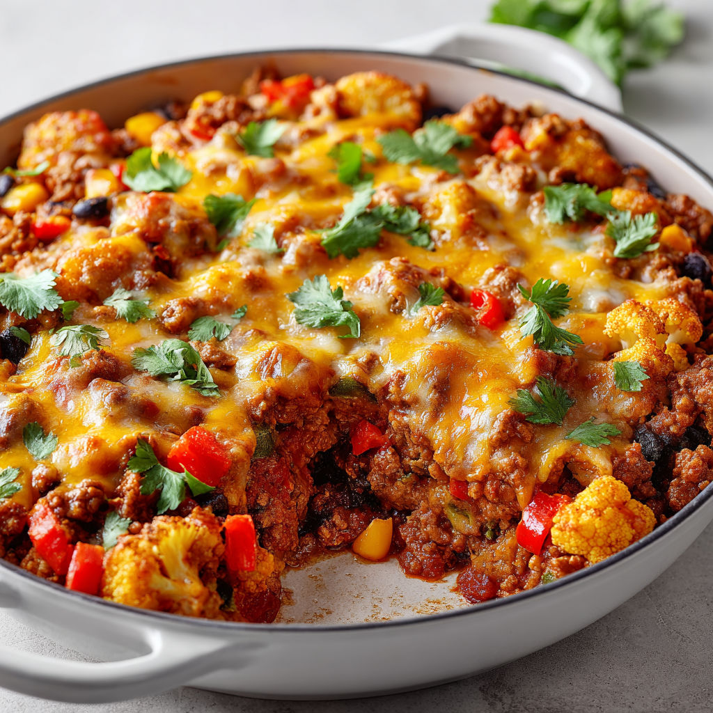 Casserole de porc épicée pour tortillas gourmandes.