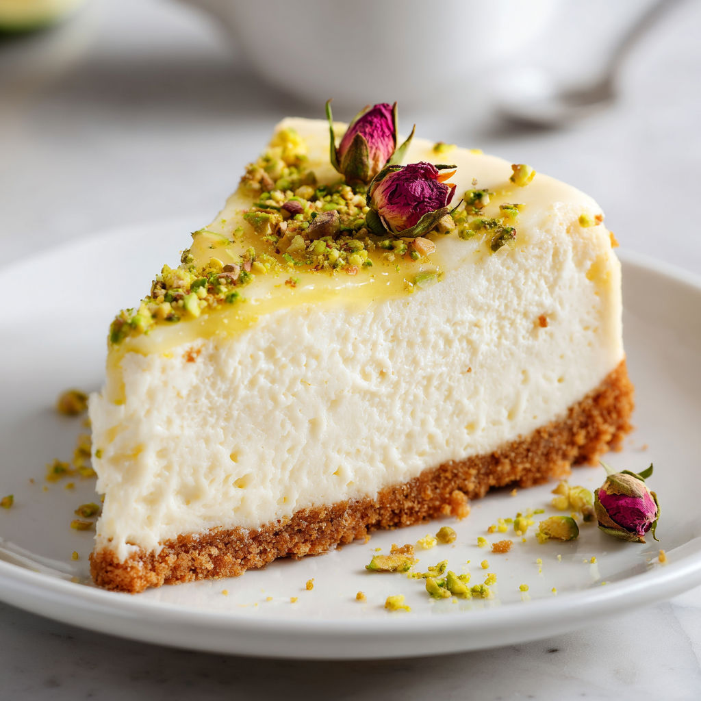Gâteau cheesecake ultra crémeux au cottage cheese et citron vert façon pâtisserie raffinée.