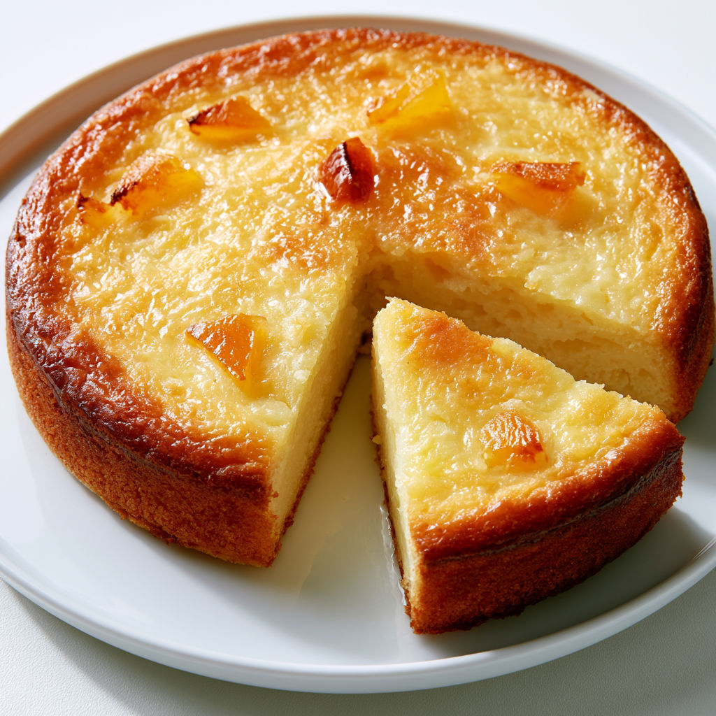 Gâteau au Lait Concentré Moelleux et Fondant.