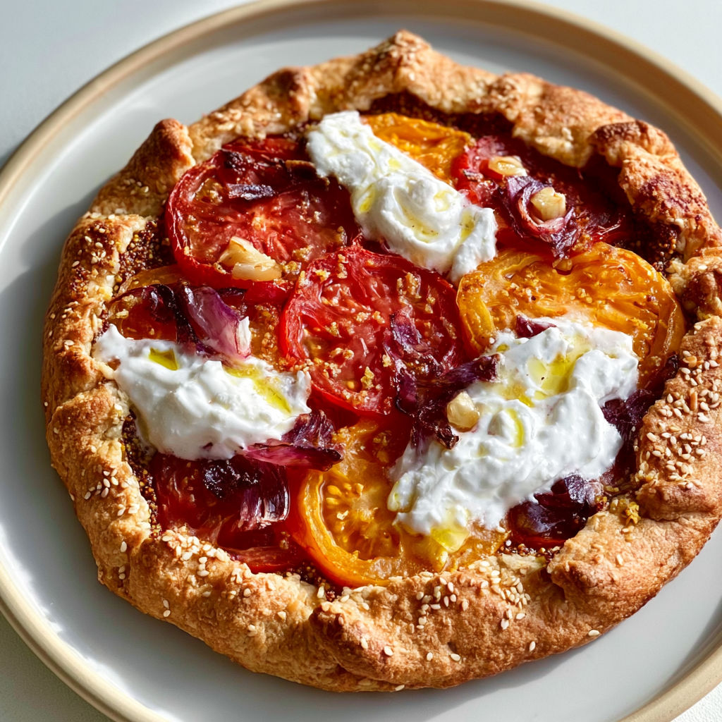 Une tarte à la tomate facile et rapide à faire pour les chaudes journées d'été.