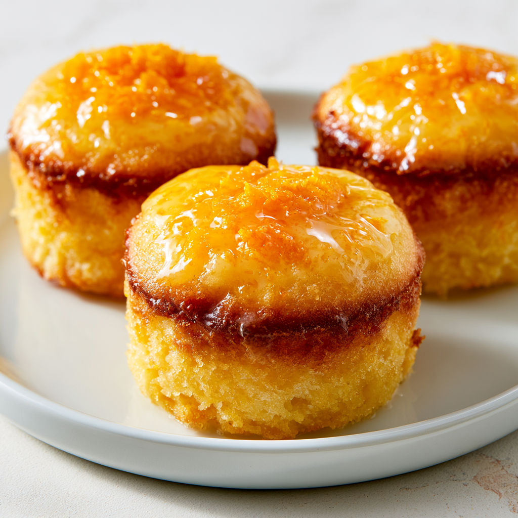 Moelleux aux Agrumes, Orange et Citron, Nappés d’un Glaçage Gourmand.
