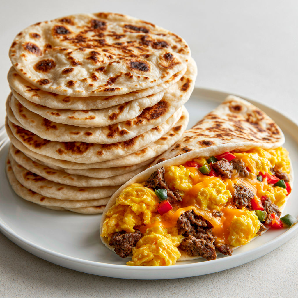 Tortillas de Farine Maison Moelleuses et Faciles.