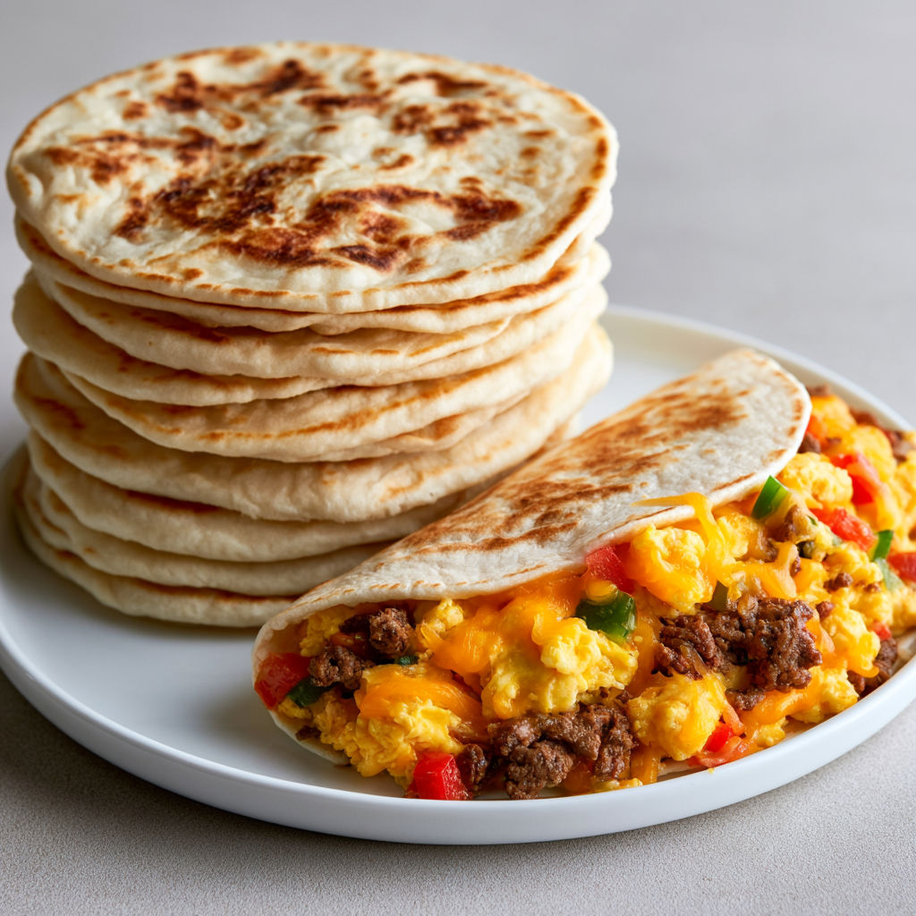 Tortillas Maison à la Poêle, Souples et Délicieuses.