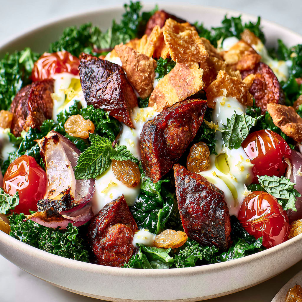 Cette salade aux merguez cuite à l'Air Fryer est le repas rapide et savoureux de l'été.