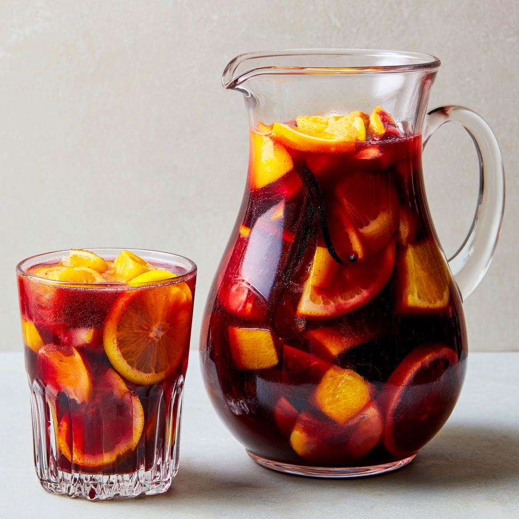 Cette sangria espagnole aux agrumes est la boisson fraîche qui plaît à tous.