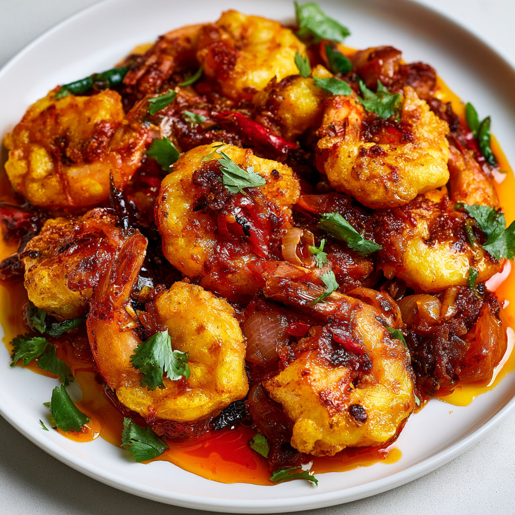 Crevettes façon malaisienne : une recette épicée et parfumée qui fait voyager.