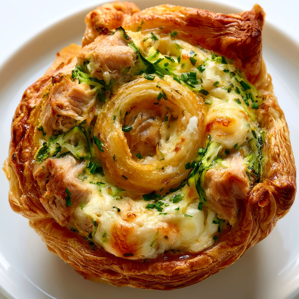 Mini-quiches au thon et aux courgettes avec chèvre frais prêtes en seulement 25 minutes.