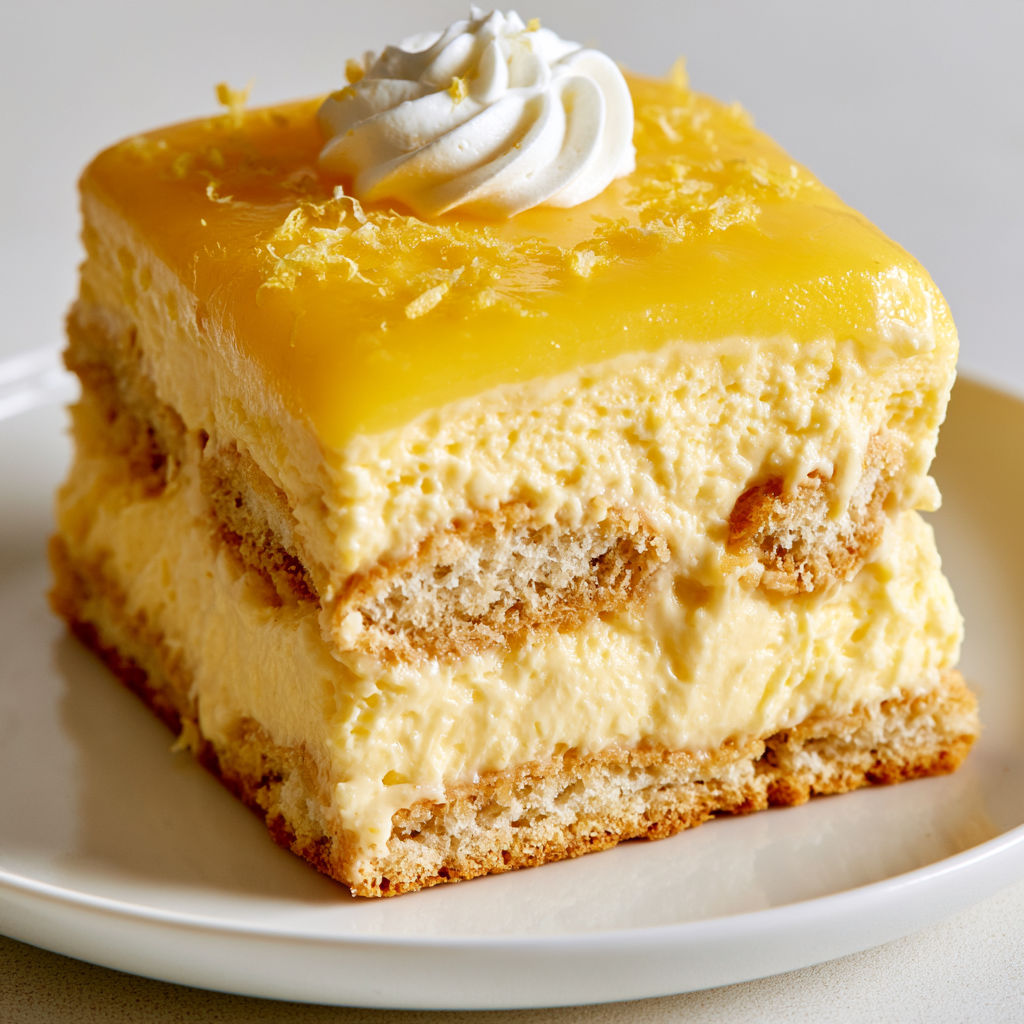 Tiramisu au citron et mascarpone un dessert frais et gourmand qui régalera tous vos convives.