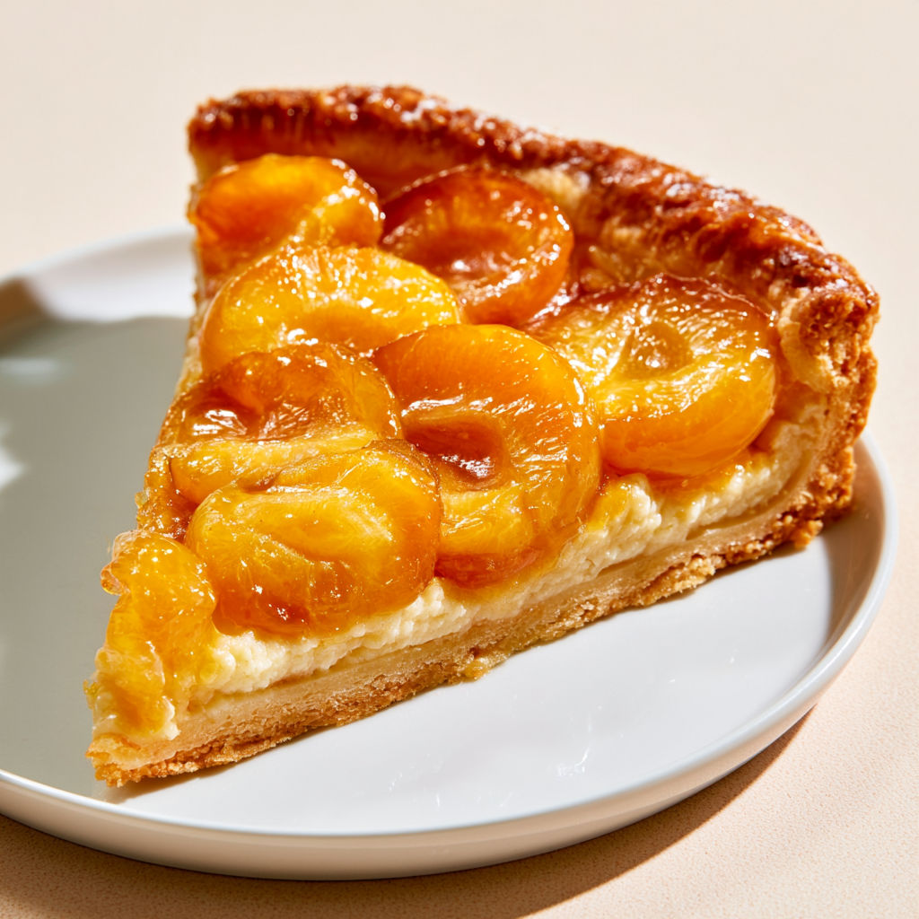 Tarte maison aux mirabelles et crème d’amande au rhum un dessert fruité et savoureux à déguster tiède.