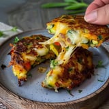 Galettes de légumes et fromage