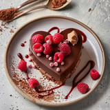 Entremet chocolat framboise pour une Saint-Valentin Gourmande et Romantique