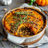 Parmentier Vegan Potimarron et Lentilles