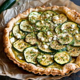 Tarte aux courgettes et au fromage de chèvre