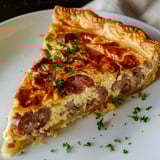 Quiche aux knackis facile