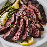 Macreuse au sumac grillée