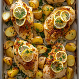 Poulet au romano et citron