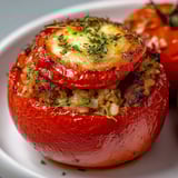 Tomates farcies facile: une recette simple et savoureuse.