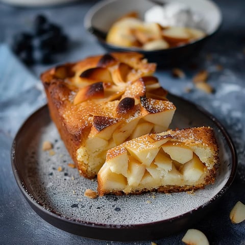 Gâteau léger au Skyr et aux pommes