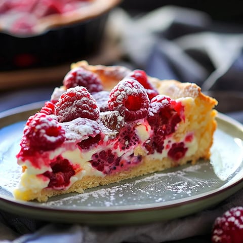 Gâteau au Yaourt et aux Framboises