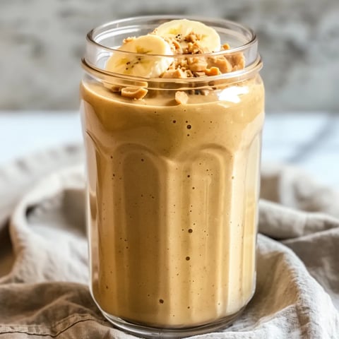 Smoothie Banane Beurre de Cacahuète