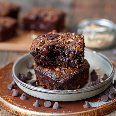 Cakes aux flocons d'avoine et chocolat