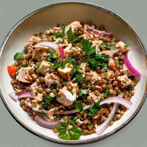 Salade de lentilles & thon