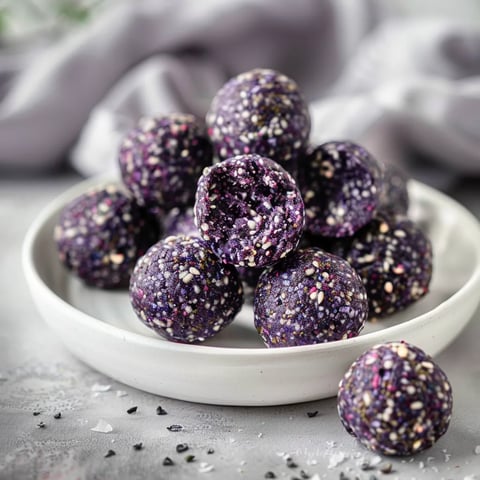 Boules d’énergie aux bleuets