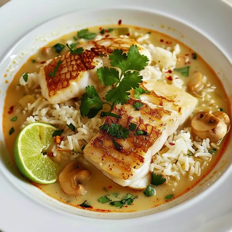 CABILLAUD BOUILLON THAI