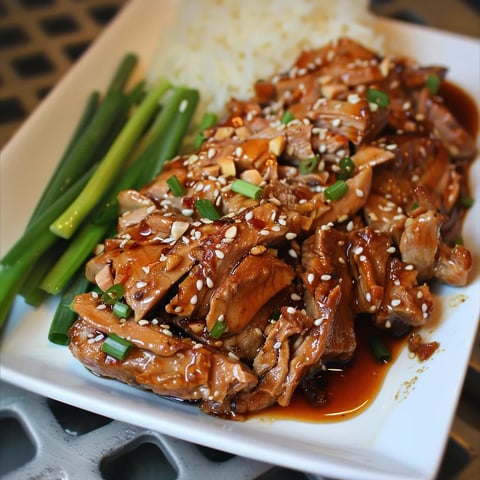 Porc terriyaki à la mijoteuse