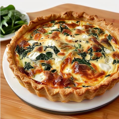 Quiche Boursin et Épinards : Simple et Délicieuse