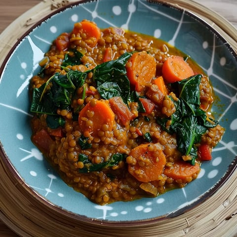 Mijoté de lentilles et carottes
