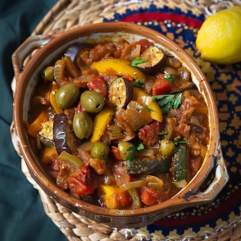 Tajine végétarien aux légumes d’été