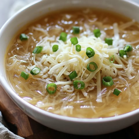 Soupe à l'Oignon Asiatique - Une Recette Fusion Créative