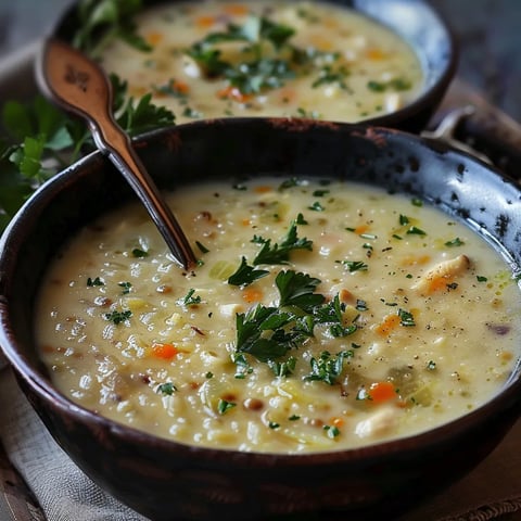 Soupe iranienne à l’orge et au yaourt : Soupe ash-e jo