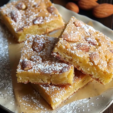 Carrés aux amandes IG bas
