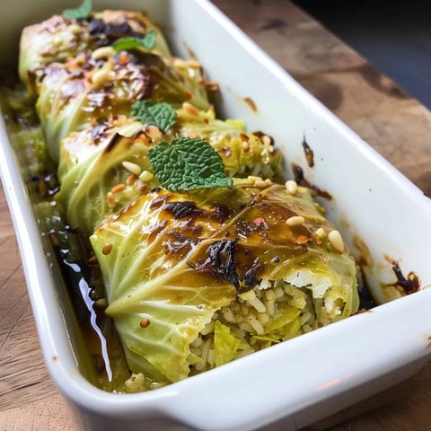 Chou farci au riz et ricotta, d’Ottolenghi (végétarien)