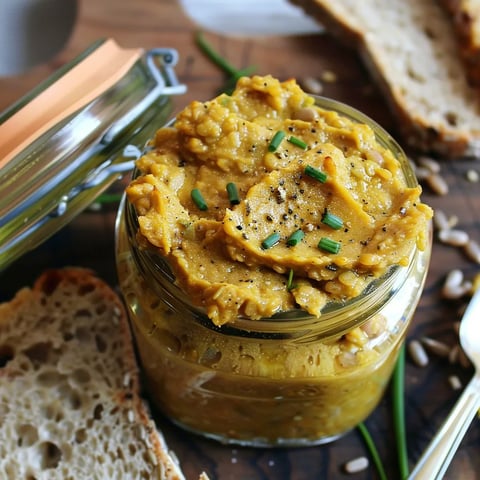 Tartinade de Lentilles Corail - Recette Facile et Nutritive