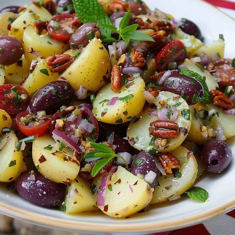 Salade de pommes de terre à la grecque