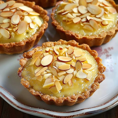 TARTELETTES À LA CRÈME D'AMANDE